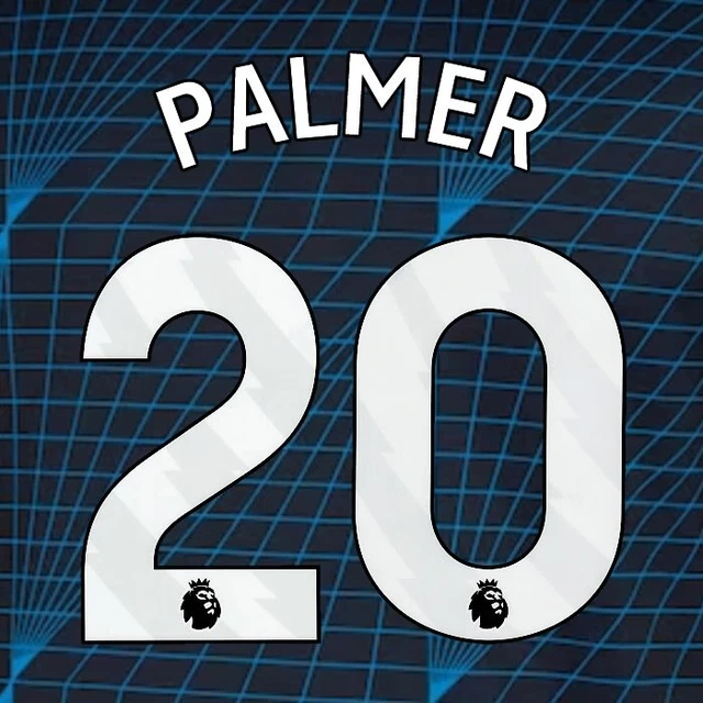 Impression Officielle Maillot Cole Palmer Chelsea 2024-25 - Taille Player | Neuf Avec étiquettes