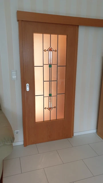Bleiverglasung Tür 1420 x 535 x 6 mm