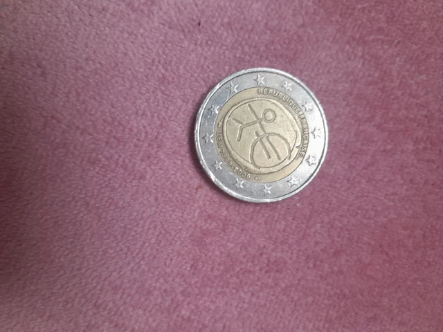 Pièce très rare de 2 euros - Commémorative république française UEM - 2009