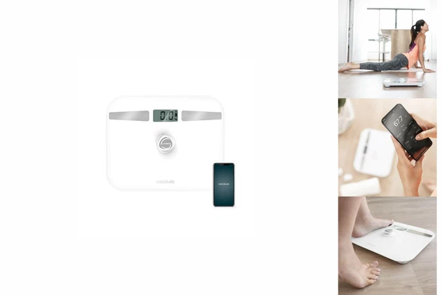 Báscula De Persona Digital Cecotec Precisión De Superficie Ecopower 10200 Smart Healthy Lc