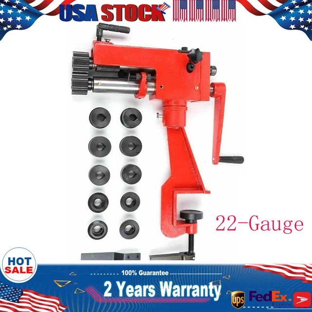 7''Sheet Bead Roller Steel Bender 6Die Sets Bead Roller Sheet Metal Forming USA