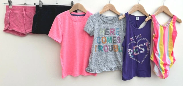 Girls Bundle Of Clothes Age 5-6 Next Tu F&F