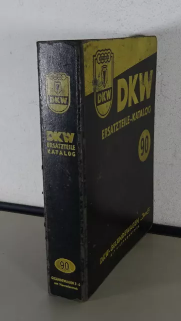 Teilekatalog / Ersatzteilliste DKW Munga (900 ccm) Auto Union Baujahr 1956-1958 2