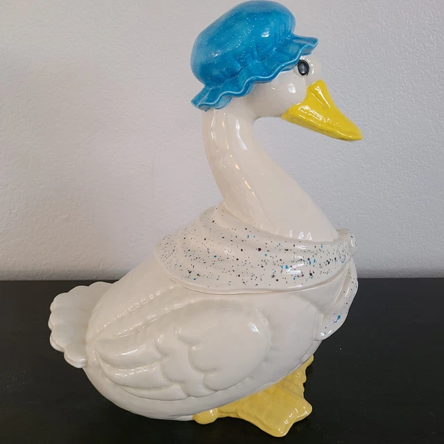 Sittre Ceramics Mother Goose Cookie Jar Signed.