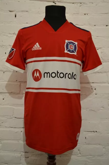 Chicago Fire Home Football Shirt 2019 Soccer Jersey Adidas Mens S Double Kit