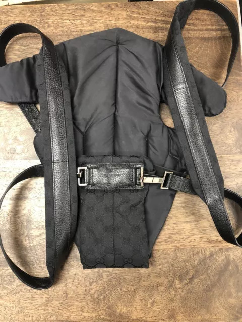 Gucci Black Baby Carrier