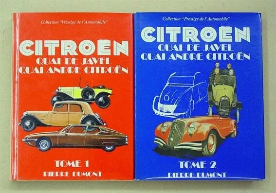 Citroen Quai De Javel Quai Andre Citroën  Lot De 2 Ouvrages Etat Proche Du Neuf