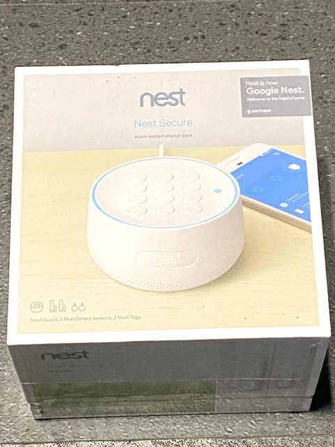 Nest Secure Alarm System Starter Pack - Genuine H1500ES  Brand New Sealed! White