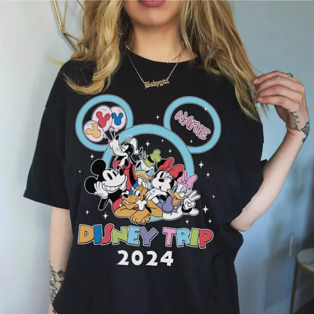 CUSTOM DISNEYLAND 2024 Family Vacation Shirt Disneyworld 2024 Trip