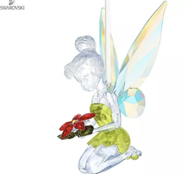 Swarovski Crystal Disney Tinkerbell Poinsettia Christmas Ornament 5135893 Swan Swarovski Crystal Disney Tinkerbell Poinsettia Christmas Ornament 5135893 Swan