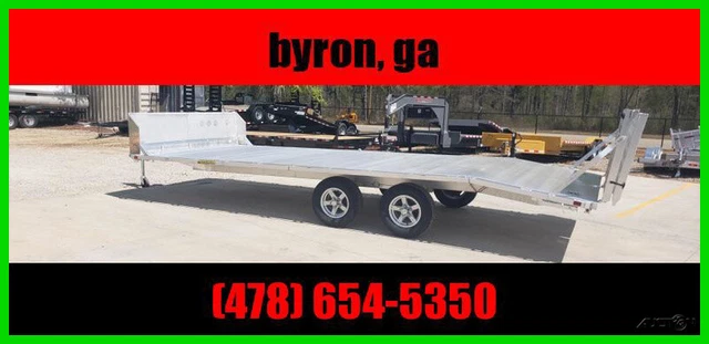 2024 Aluma 1020 Bt 102X20 Aluminum Flatbed Trailer Atv Utv Sp New