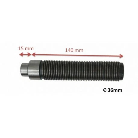Axe fileté ∅ 36mm pour équilibreuse