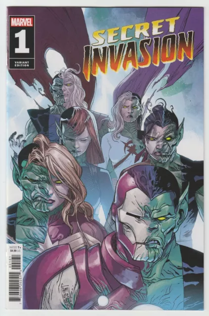 Secret Invasion (2022) #1 - Camuncoli 1:25 Variant - Marvel