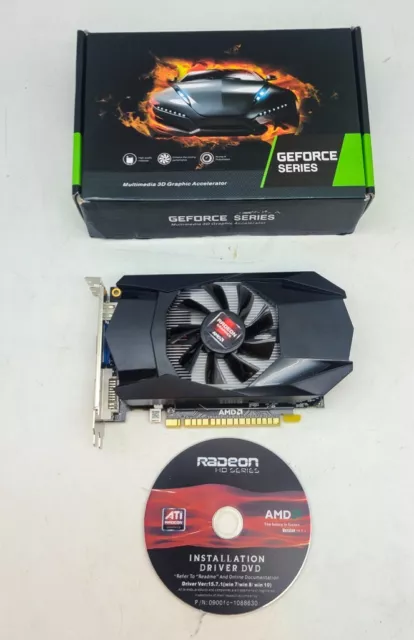 AMD Radeon HD 7670 Graphics Card, 4GB GDDR5 Gaming Graphics Card 128Bit 1000Mhz 2