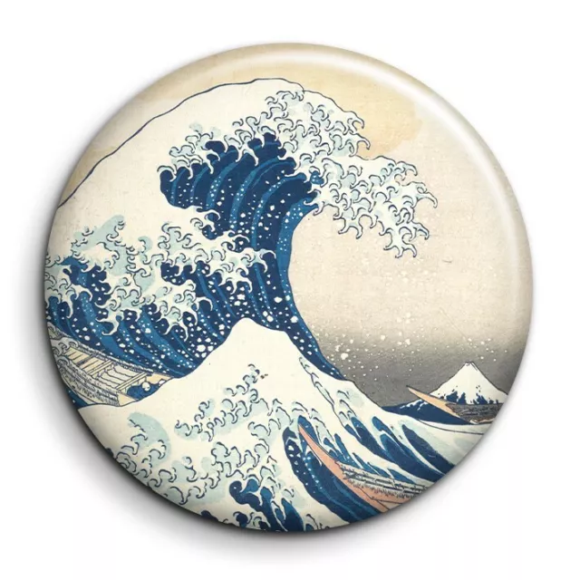 Grande Vague-Kanagawa Hokusai-Magnet 56mm Photo frigo