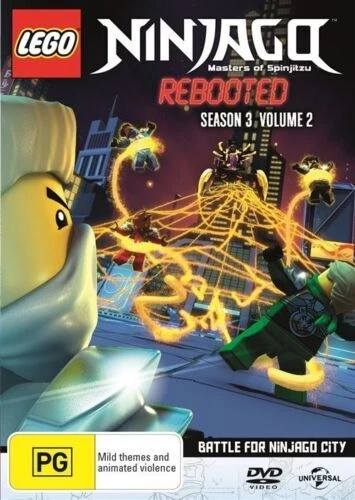Lego Ninjago Masters of Spinjitzu Rebooted: Season 3 Volume 2 | DVD Region 2 & 4