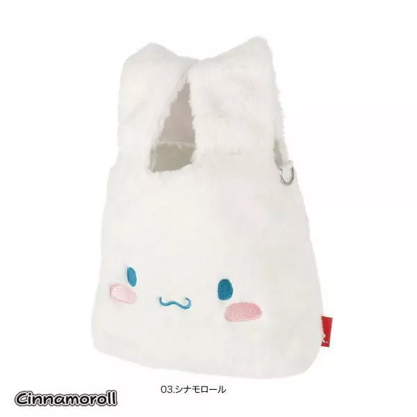 Cinnamoroll ×ROOTOTE Fluffy Mini Tote Bag Handbag Purse Sanrio Japan