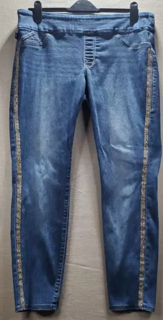 ROCK & REPUBLIC Jeans Womens 16 (35x26) Fever Pull-On Slimming Denim RX ...