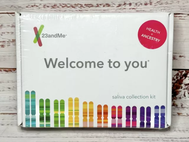 23 and Me DNA Test Health Ancestry Genetic Service Kit New Sealed Expired 2023