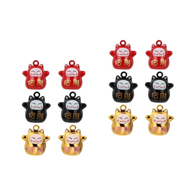 18 Pcs Klein Handgefertigte Accessoires Stuck Schlüsselanhänger Ornamente