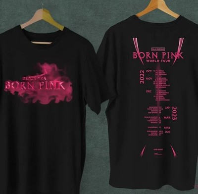 blackpink world tour shirt
