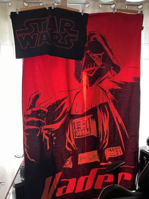 Vintage Star Wars Darth Vader Single Duvet Cover & Pillowcase