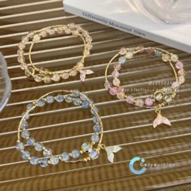 Anime Mermaid Tail Bracelet Melody Touin Rina Nanami Lucia Lolita Cosplay Prop