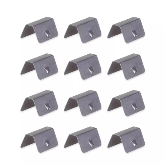 12pcs Wind Rain Deflector Fitting Clips Stainless Steel for Heko G3