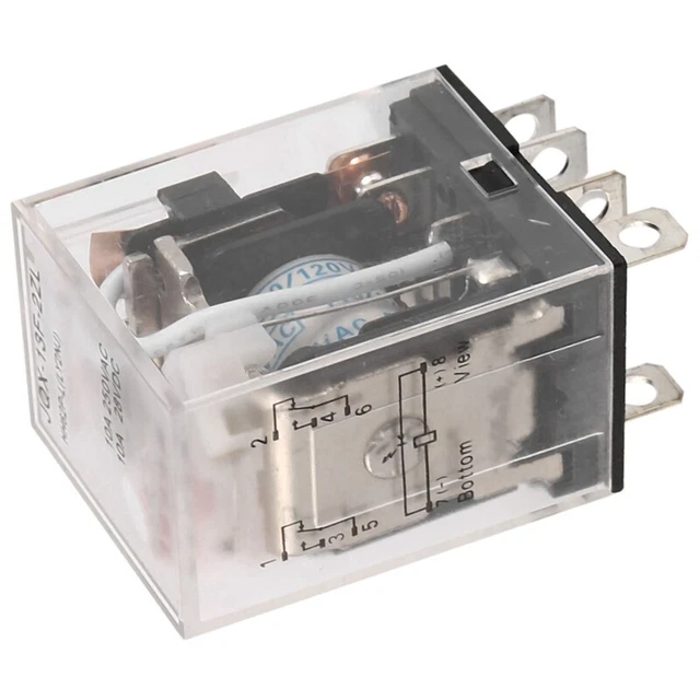 Jqx-13Fl Ac 110V Coil Dpdt 8-Pin 8P Relè Di Potenza Elettromagnetico C7S2