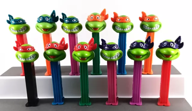 TMNT Lot of 12  Pez Teenage Mutant Ninja Turtle Dispensers TMNT