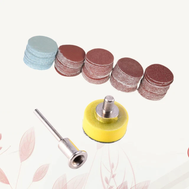 100 Pcs Restorer Tool Surface Conditioning Discs Suite Backer Plate Rotary