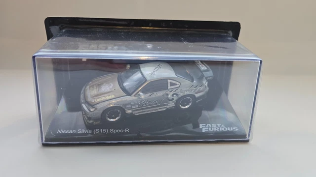Miniature Nissan Silvia S15 Spec S 1999 - 1/43 - Fast & Furious N°46