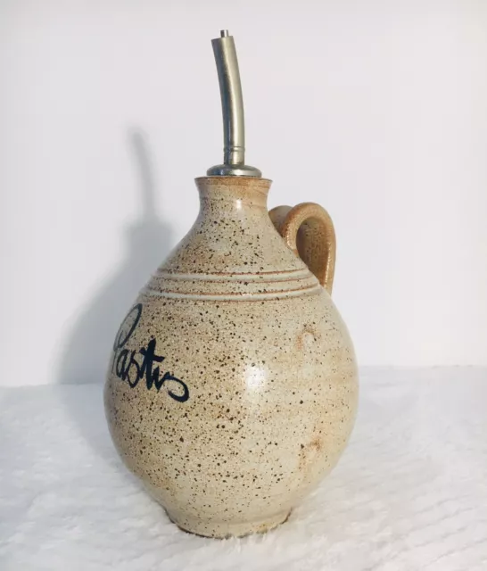 Carafe, Huilier, Cruche, Pot, Pichet En Grès. Vintage Pastis 2