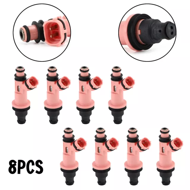 8pcs Fuel Injectors 23250-50030 pour Lexus GS400 GS430 LS430 SC400 SC430 4.3L FR