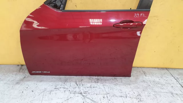 BMW X1 E84 XDRIVE 18D 20i 2009-2012 COMPLETE FRONT LEFT DOOR IN RED A82 2