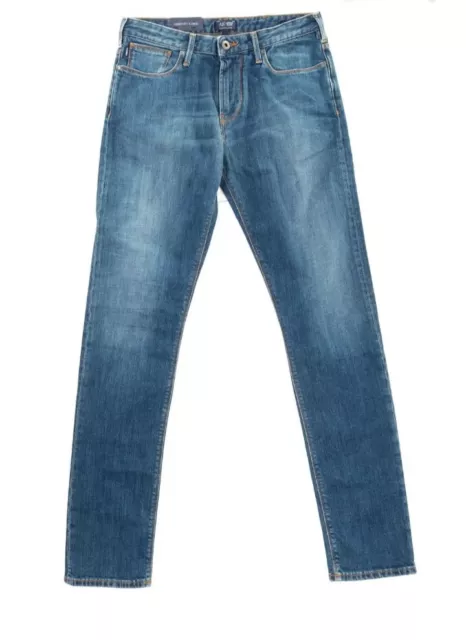 GIORGIO ARMANI Jeans W28 L32 Slim Fit  8N6J06 6D0MZ uomo donna tg 42 pantaloni