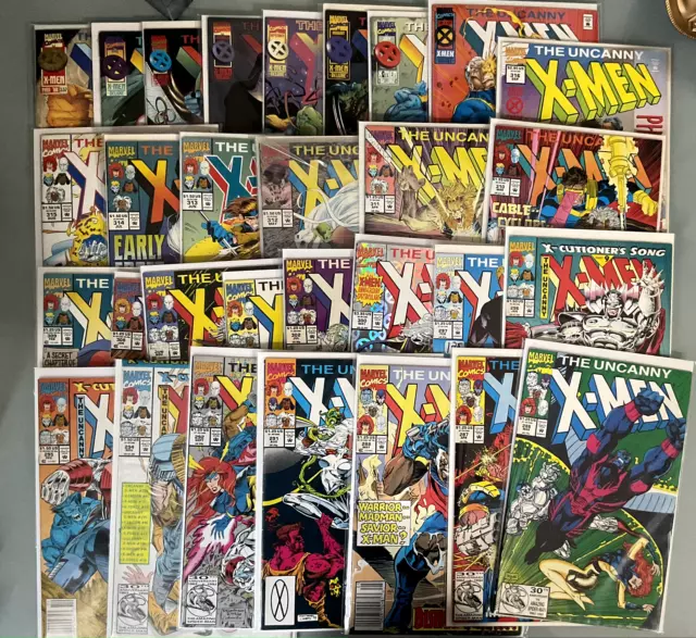 Uncanny X-Men - Lot of 49 Books from #'s 143-332  - Marvel Comics -