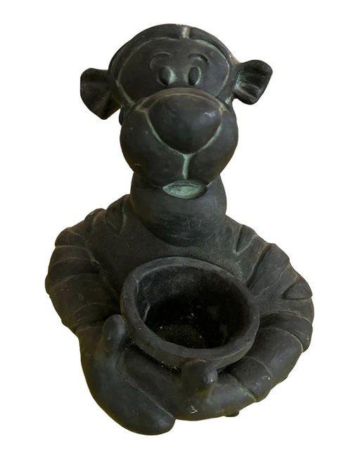 Disney Tigger Garden Statue Heavy Cast Flower Pot Planter Winnie The Pooh EUC!