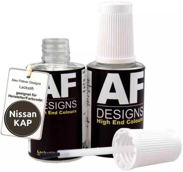 Lackstift für Nissan KAP Blueish Grey Metallic schnelltrocknend 20x20ml