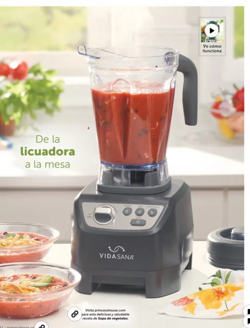 NEW PRINCESS HOUSE Vida Sana High Power Blender comes with box