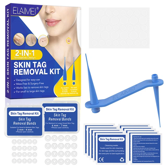 Micro Safe Skin Tag Remover Kit For Fast & Effective Skin Tag Removal Tool Ki EI