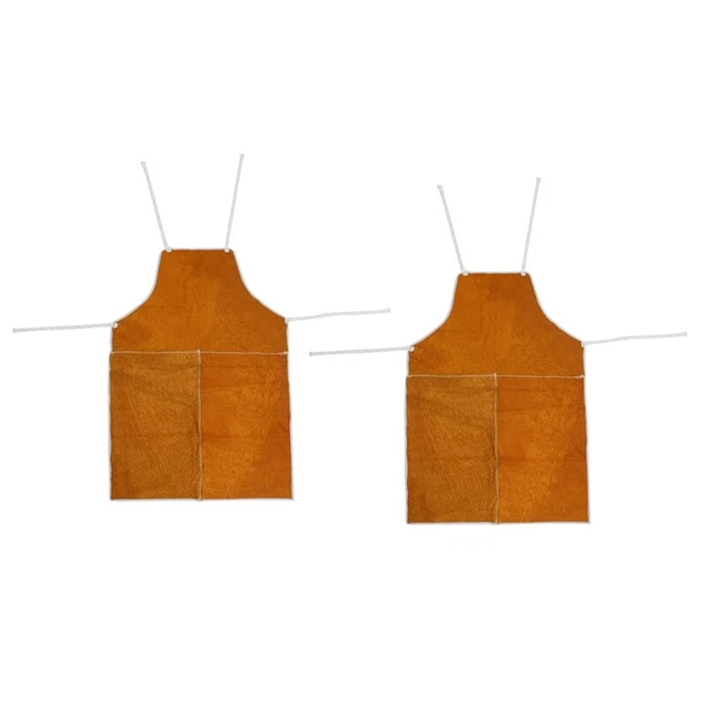 2X Cowhide Welding Welders Work Safety Workwear Glaziers Blacksmith M7S4