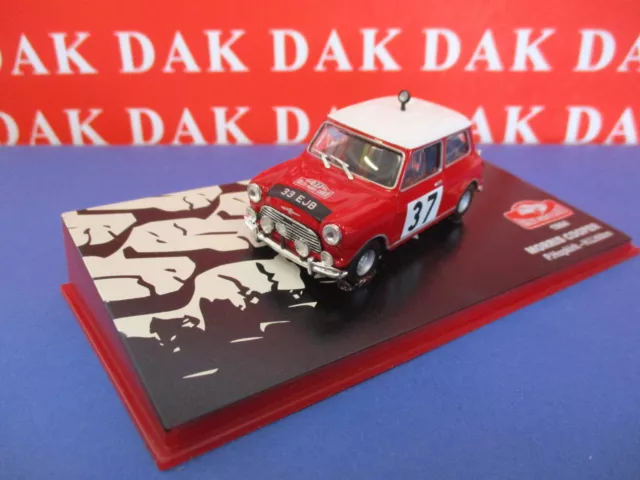 Die cast 1/43 Modellino Auto Mini Morris Cooper S Rally Monte Carlo 1964 Hopkirk 2