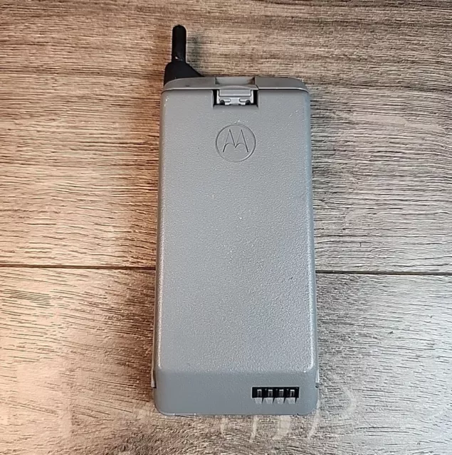 Vintage Motorola Micro Tac Elite Mobile Flip Cell Phone W/Battery Untested 3