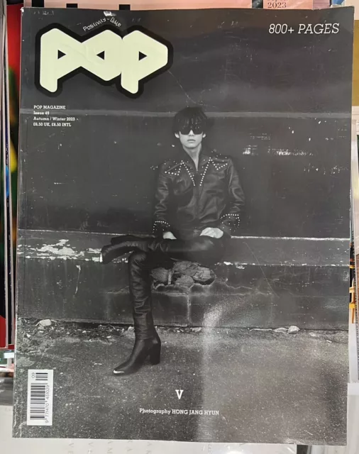 Pop Magazine # 49-Autumn/Winter  2023-Bts-Kim Tae-Hyung-Like New