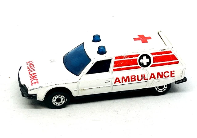 CITROEN CX TISSIER AMBULANCE 1/43 TOULON 83 ALTAYA N°8 - Modèle 6 Roues