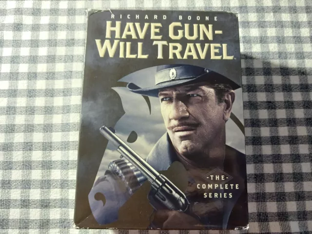 Have Gun Will Travel Complete Series DVD 35 Discs Richard Boone Western Action