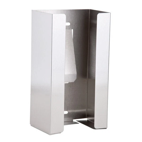 Disposable Glove Dispenser Stainless Steel Sanitary Commercial Rack Mounted