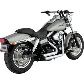 VANCE & HINES 17317 Chrome Shortshots Staggered Exhaust System