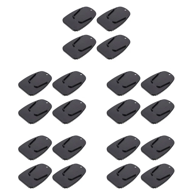 20 pcs Moto Béquille Rondelle Dur Moto Parking Stand Moto Pied Plaque de Support